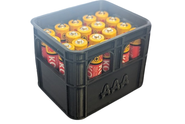 Cutie baterii AAA sau AA