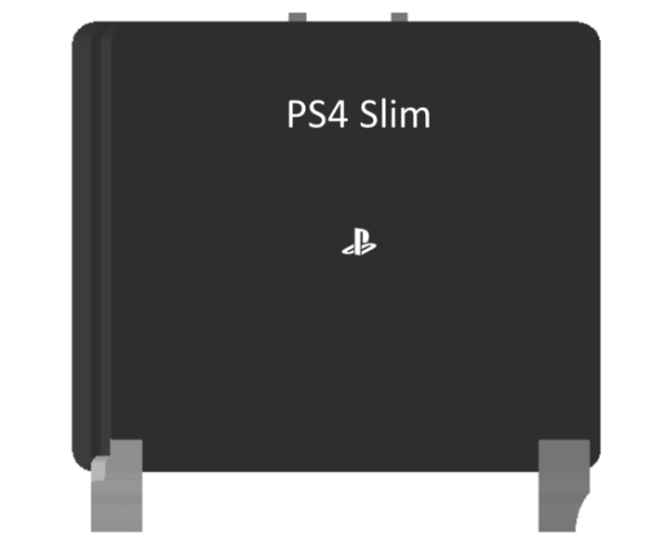 Set Suport montaj vertical Playstation 4 SLIM